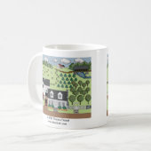 Mug Ferme impeccable de colline (Devant gauche)