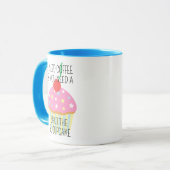 Mug Ferme-La Et Aie Un Cupcake (Devant gauche)