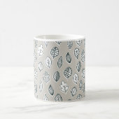 Mug Ferme Maison de Campagne Rustique Bleu Brun Clair (Centre)