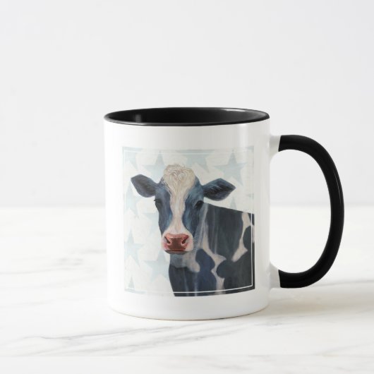 Mug Ferme patriotique - Vache (Droite)