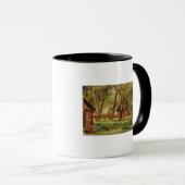 Mug Ferme sous des arbres (Devant droit)