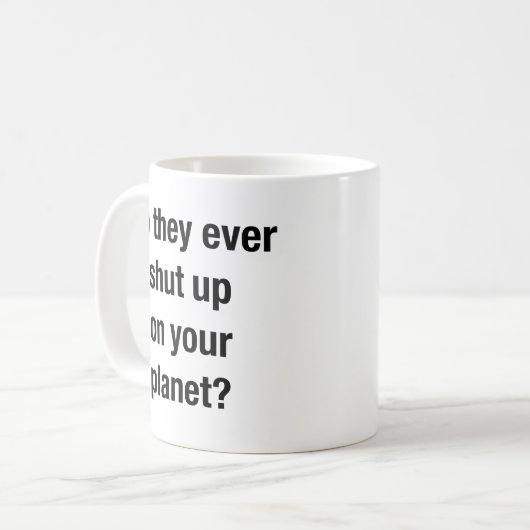 MUG FERME-TOI ! (Devant gauche)