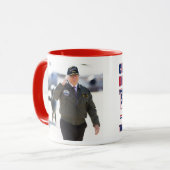 Mug Fermer la frontière Trump 2024 (Devant gauche)