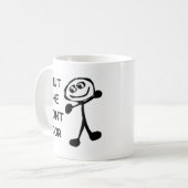 Mug Fermer le dessin de la porte d'entrée (Devant gauche)