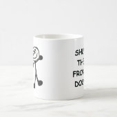 Mug Fermer le dessin de la porte d'entrée (Centre)