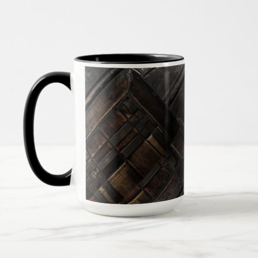 Mug Fermer sur le bois (Gauche)