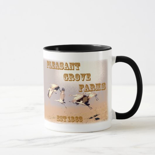 Mug Fermes agréables de verger (Droite)