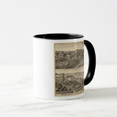 Mug Fermes laitières de RS Houston et de WC White (Devant droit)