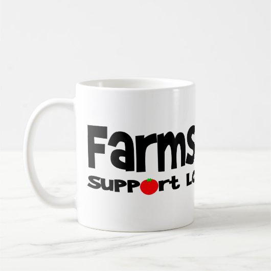 Mug Fermes = nourriture (Gauche)