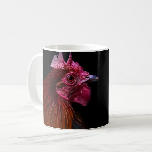Mug Fermes | Tête de coq (Devant gauche)