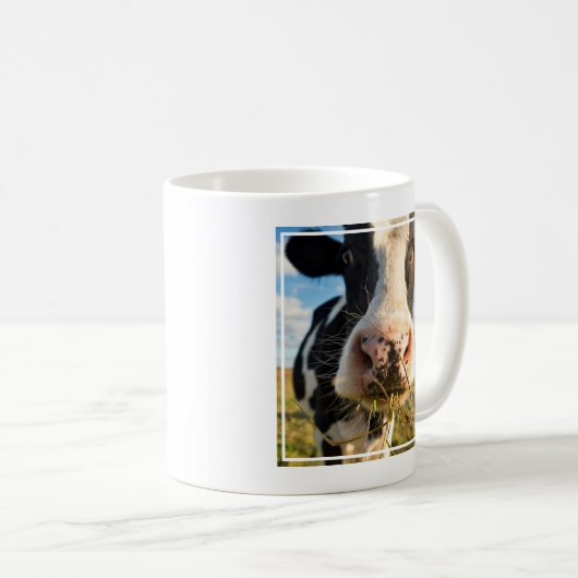 Mug Fermes | Vache Holstein Chewing (Devant droit)