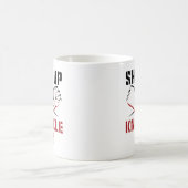 Mug Fermeture de la boîte à ongles ou serrez-vous (Centre)