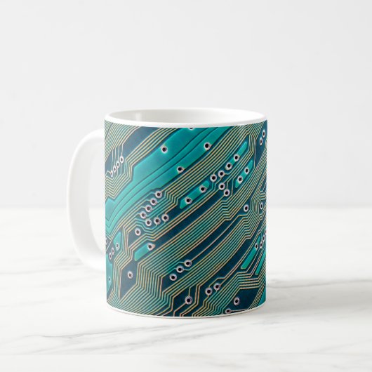 Mug Fermeture de la carte de circuits électroniques. a (Devant gauche)