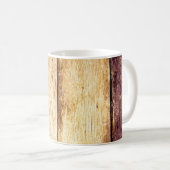 Mug Fermeture de l'ancienne texture de bois fond abstr (Devant droit)
