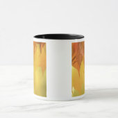 Mug Fermeture des feuilles d'automne sur une succursal (Centre)