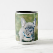 Mug Fermeture d'un chien de taureau français (Centre)