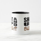 Mug FERMEZ-ET CONSTRUISEZ-LE (la construction) (Centre)