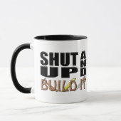 Mug FERMEZ-ET CONSTRUISEZ-LE (la construction) (Gauche)