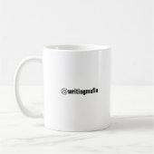 Mug Fermez et écrivez le @writingmafia (Gauche)