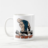 Mug Fermez et soulevez le haltérophile (Gauche)