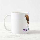 Mug Fermez le gloussement (Gauche)