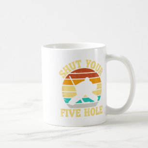 Mug Fermez votre gardien de hockey sur glace amusant à