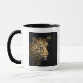 Mug Fermez-vous du léopard, un plus grand (Gauche)