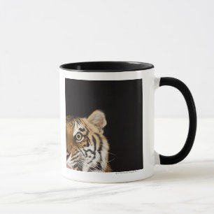 Mug Fermez-vous du visage du tigre d'hurlement