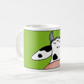 Mug fermez-vous vers le haut de la vache (Devant gauche)