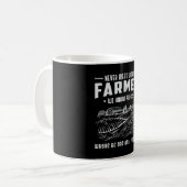 Mug Fermier Agricole Agriculture Drôle Tracteur Don (Devant gauche)