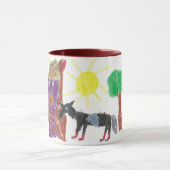 Mug Fermier et son Chien (Centre)