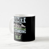 Mug Fermier Excepté Dans Ma Vie De Tracteur De Terrain (Devant gauche)