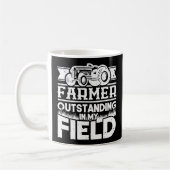 Mug Fermier Excepté Dans Mon Tracteur De Terrain (Gauche)