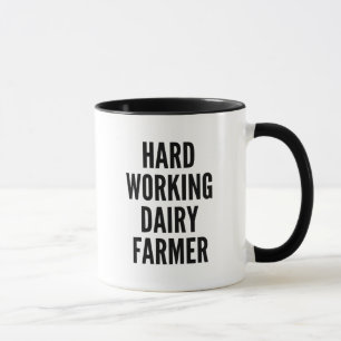 Mug Fermier laitier à travail difficile