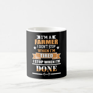Mug Fermier Tracteur agricole Agriculture Agricole Idé