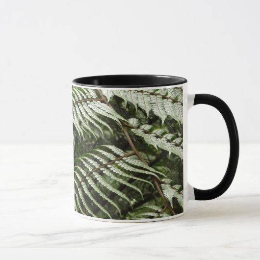 Mug Fern Fronds II Dark Green Nature (Droite)