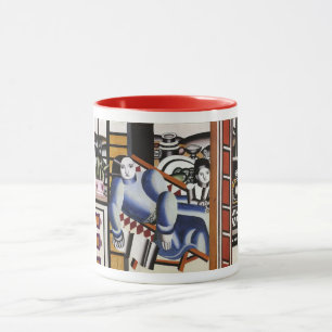 Mug Fernand Léger, 1922, La femme et l'enfant, Moderne