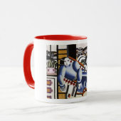 Mug Fernand Léger, 1922, La femme et l'enfant, Moderne (Devant gauche)
