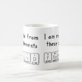 Mug Fernand nom de table périodique (Centre)