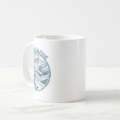Mug Fernie Alpine Canada Snowboard Snowboard (Devant gauche)