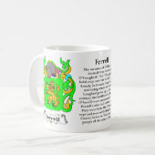 Mug Ferrell, l'origine, la signification et la crête (Devant gauche)