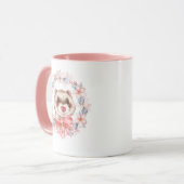 Mug Ferret de printemps (Devant gauche)