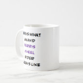 Mug ferris wheel rider, avide (Devant gauche)