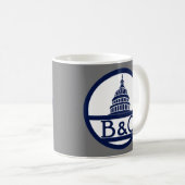 Mug ferroviaire Baltimore et Ohio (Devant droit)