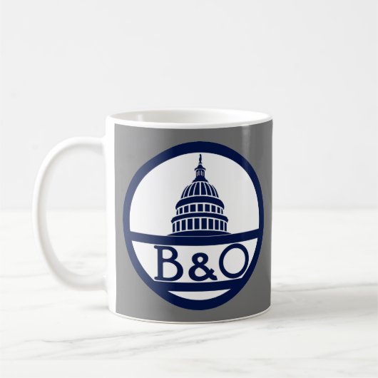 Mug ferroviaire Baltimore et Ohio (Gauche)