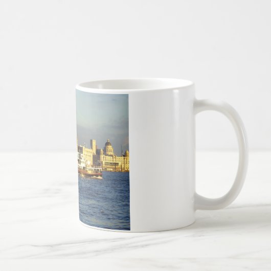 Mug Ferry du Mersey et bord de mer de Liverpool (Droite)