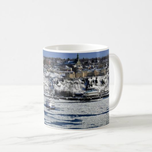 Mug Ferry sur le fleuve Saint-Laurent (Québec) (Devant droit)