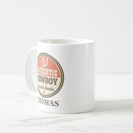 Mug Fers à cheval occidentaux de cowboy (Devant gauche)