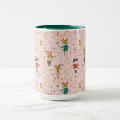 Mug Festif Animal amis Motif de Noël (Centre)