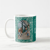 Mug Festif Boho Motif 2 Photo Famille Vacances (Gauche)